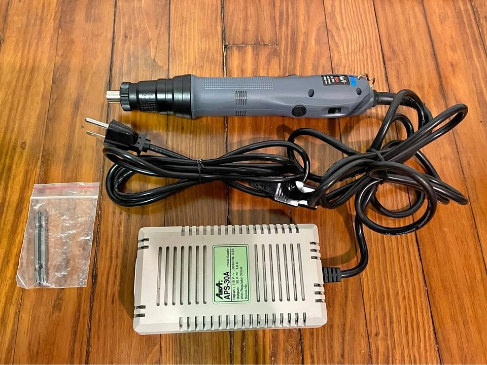 Asa-7000 Precision Electric Mini Screwdriver With Aps-30A Power