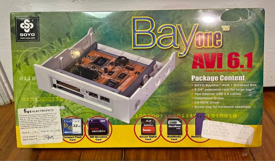 Soyo Bayone AVI 6.1 Flash Memory Reader/Writer
