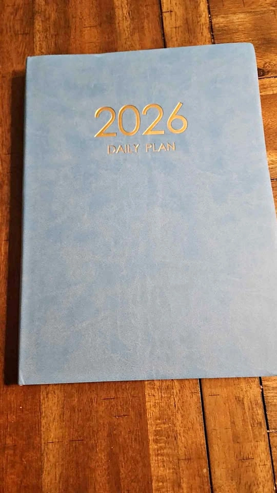 Light Blue 2026 Daily Planner