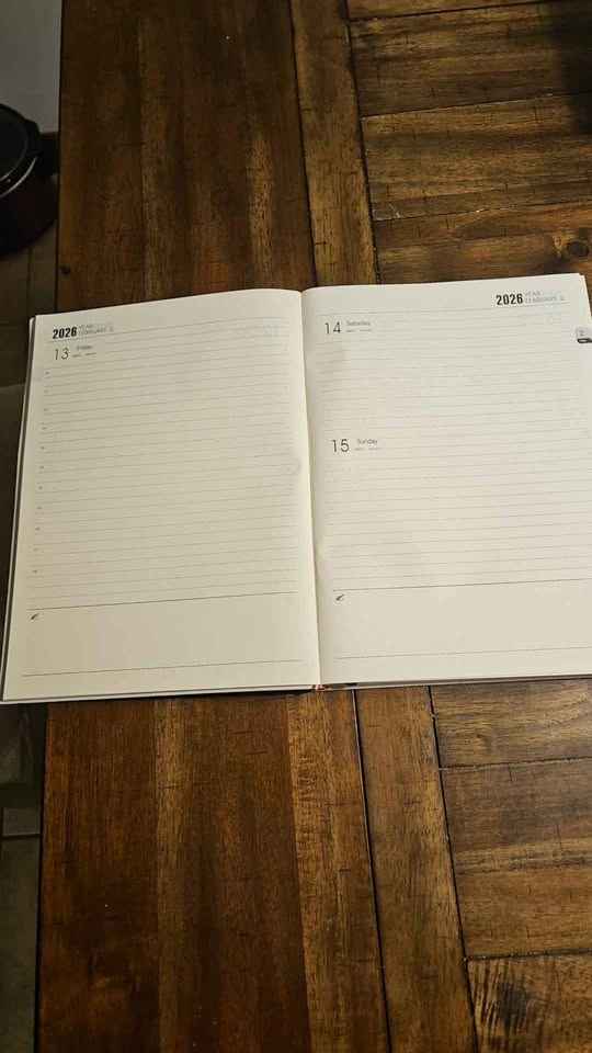 Light Blue 2026 Daily Planner - photo 2