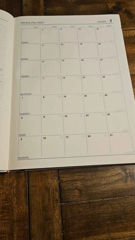 Light Blue 2026 Daily Planner - photo 3