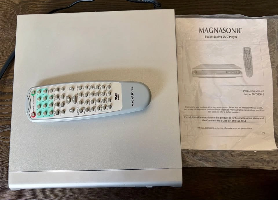 Magnasonic DVD Player w/ Remote + Box – Works Great - photo 2