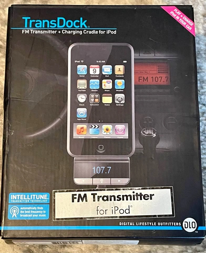 DLO TransDock FM Transmitter/Charging Cradle for iPod