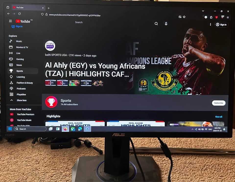 ASUS LCD 60hz gaming monitor - photo 3