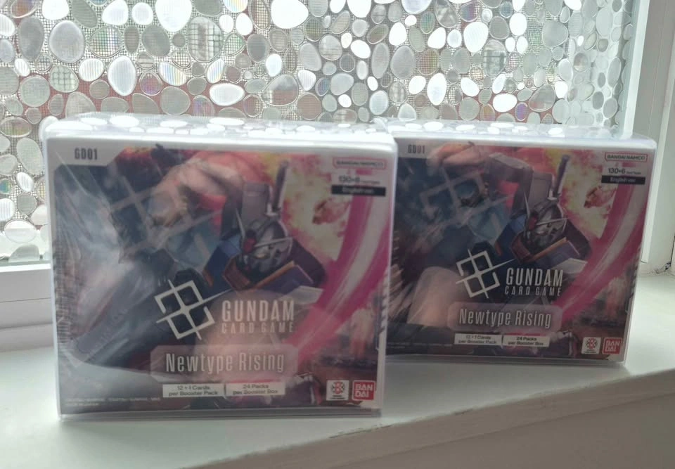 Gundam Card Game TCG- GD01 English Booster Boxes New type rising