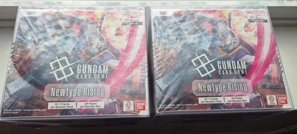 Gundam Card Game TCG- GD01 English Booster Boxes New type rising - photo 3