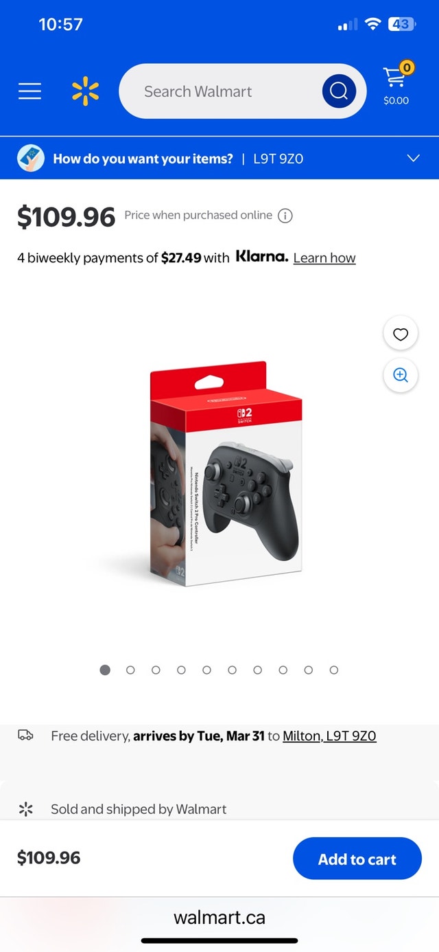 *FACTORY SEALED* Nintendo Switch Pro Controller - photo 2