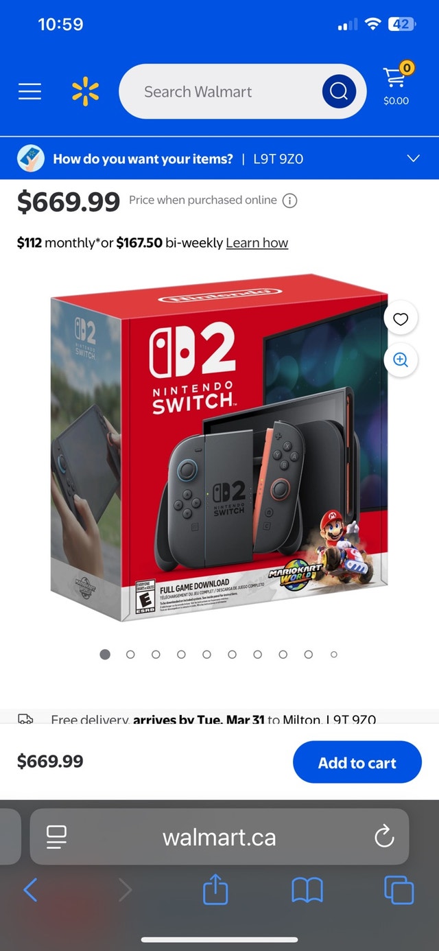 UNOPENED Nintendo Switch 2 Mario Kart Bundle + Pro Controller - photo 5