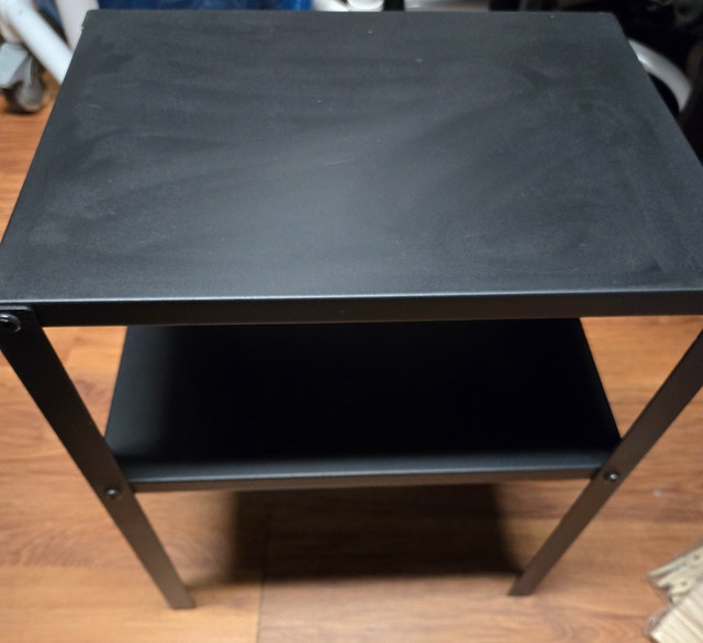 IKEA Side Table Compact Steel Frame Nightstand