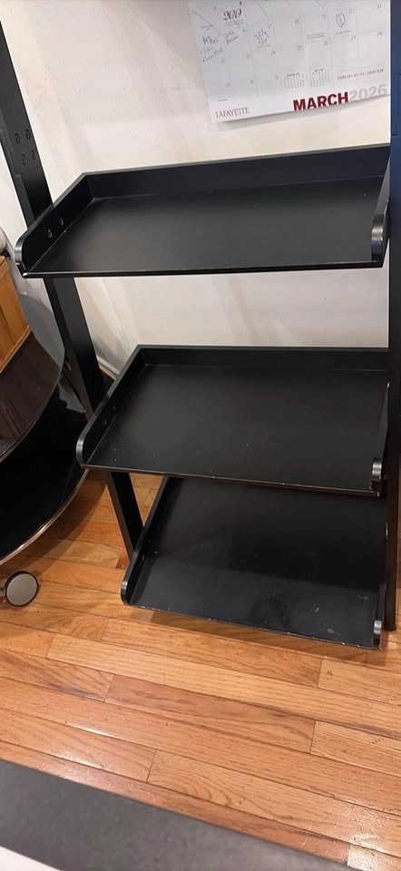 Black Wooden Book Shelf - photo 2