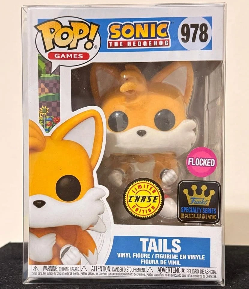 Tails CHASE Sonic The Hedgehog Vinyl Funko Pop #978