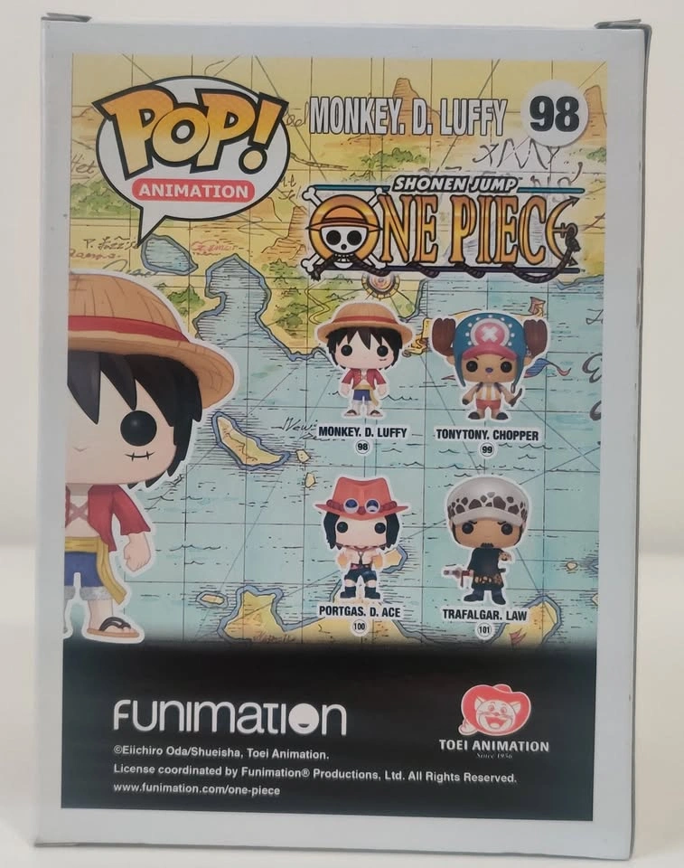 Monkey D. Luffy (Glossy Hair) - One Piece OG Vinyl Funko Pop - photo 4