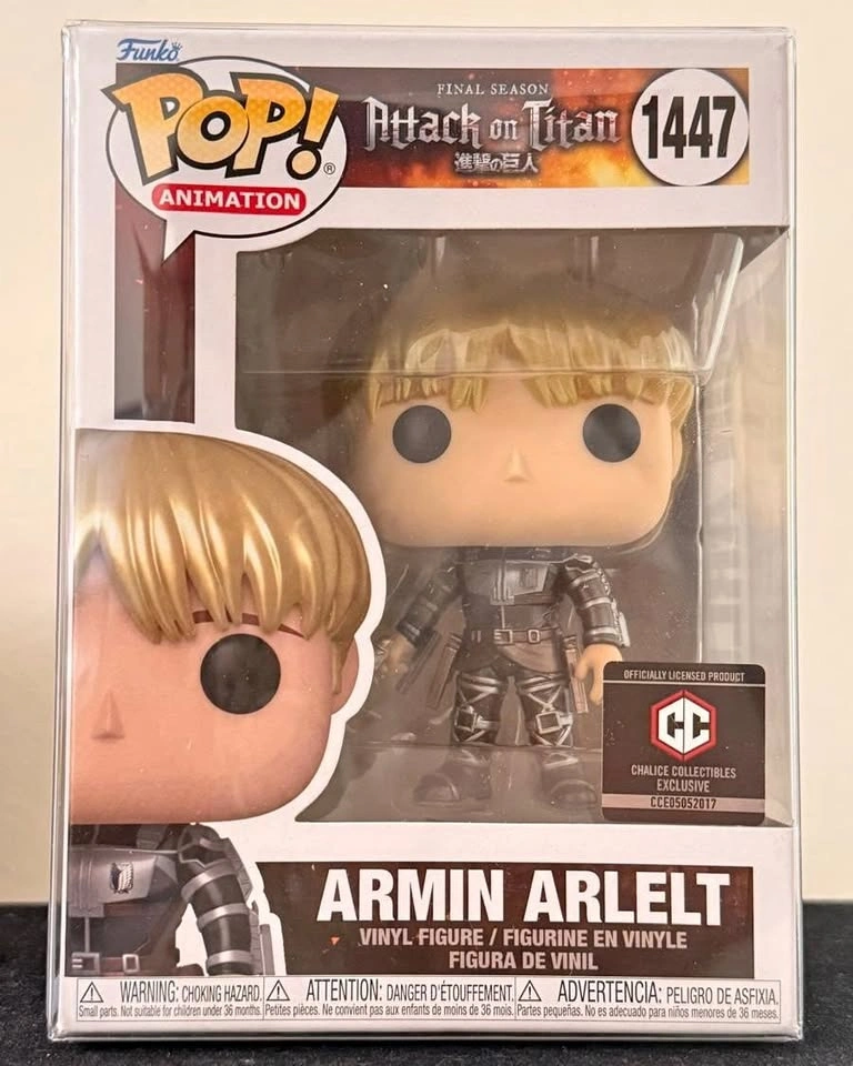 Armin Arlelt (Metallic) Attack on Titan Funko Pop #1447