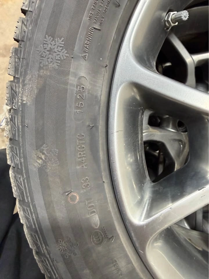 OEM Dodge Charger Rims and Winter Tires 235/55R19 - photo 5