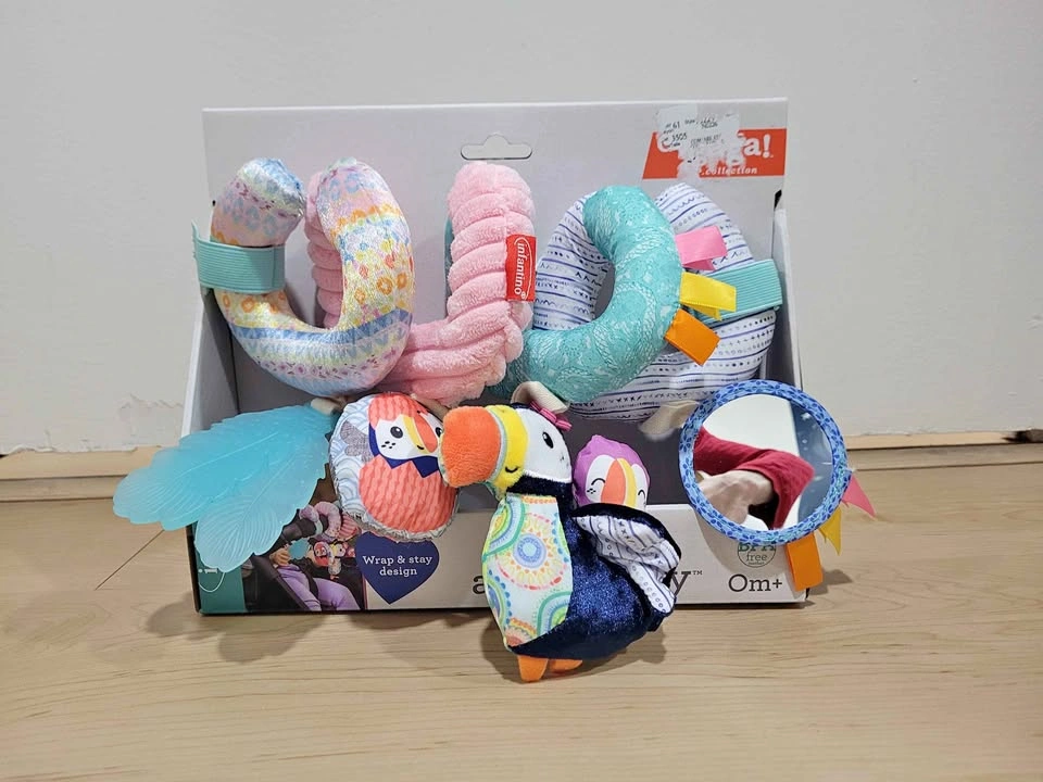 Baby Car Seat Activity Wrap Toy / Stroller Toy
