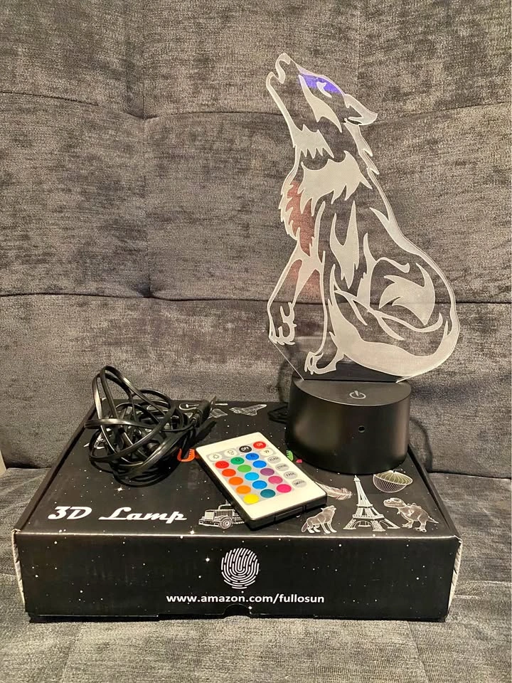 3D WOLF LIGHT