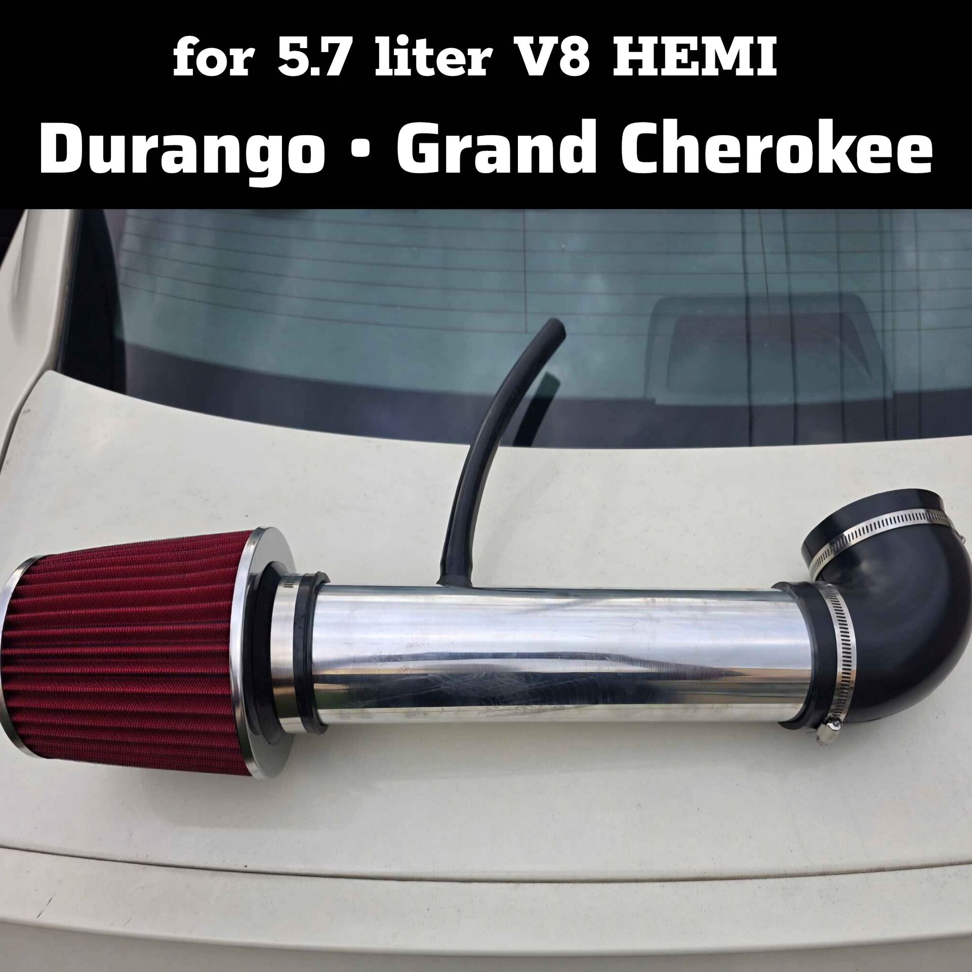 NEW Durango 5.7 HEMI Cold Air Intake (Fits Grand Cherokee)