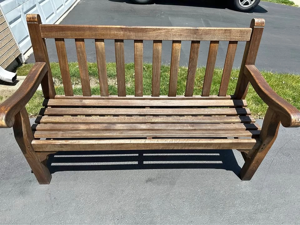 Teak Wooden Outdoor Bench