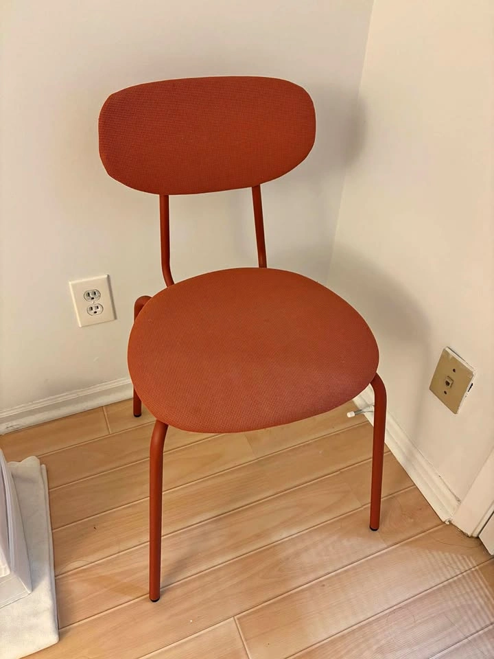 IKEA orange chair