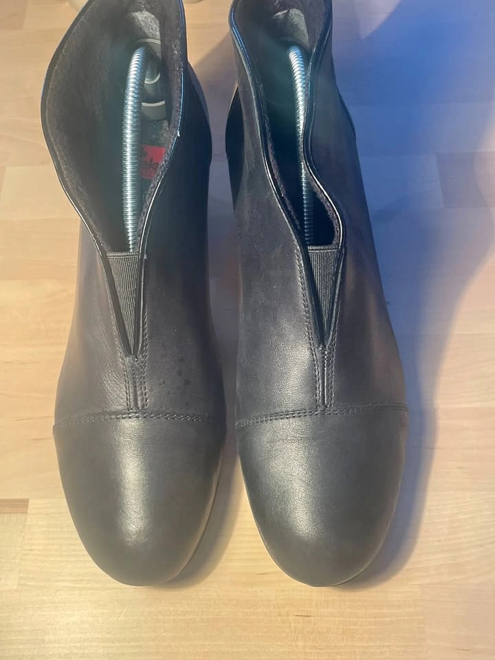 Rieker Genuine Leather Boots - Size 40 - Slip-In