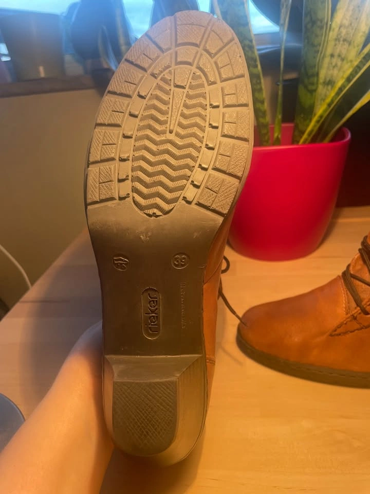 Rieker Genuine Leather Boots - Size 39 - photo 5