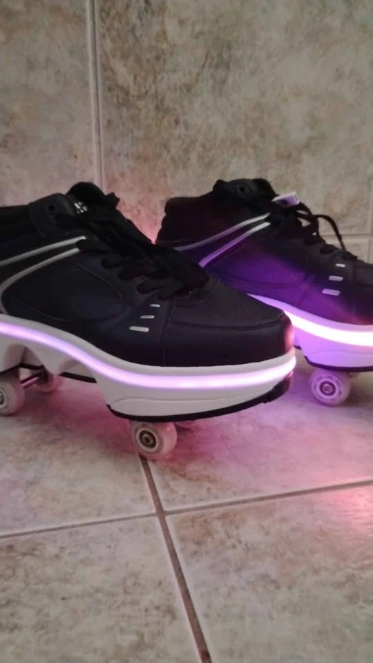 Black Skate Roller Shoes - photo 2
