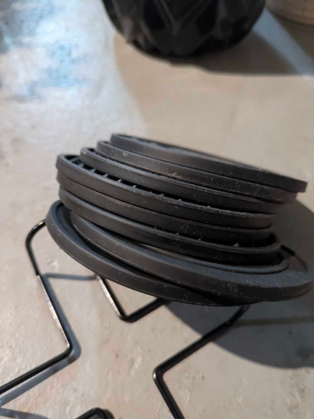 8pcs Silicone Coasters