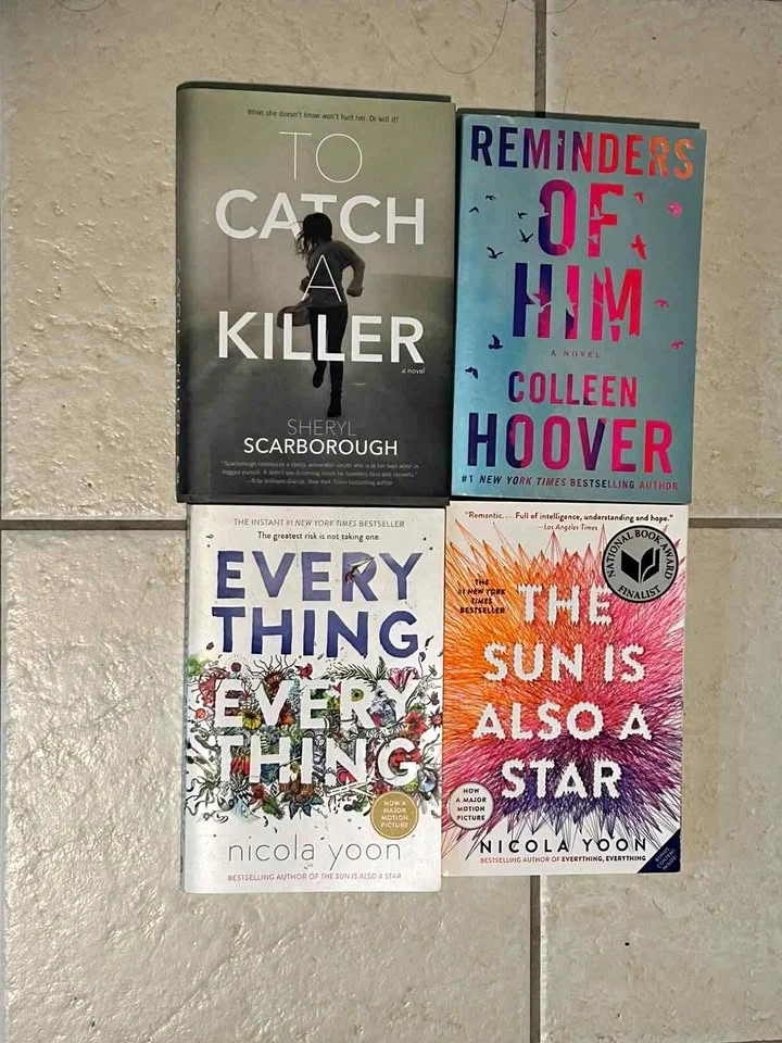 4 books - $25 for all