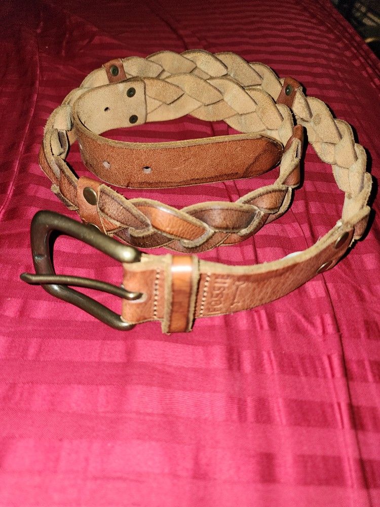 Fossil Leather Belt