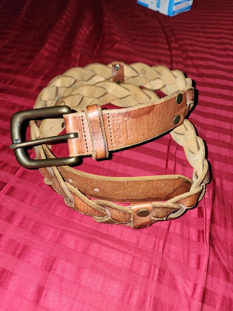 Fossil Leather Belt - photo 2