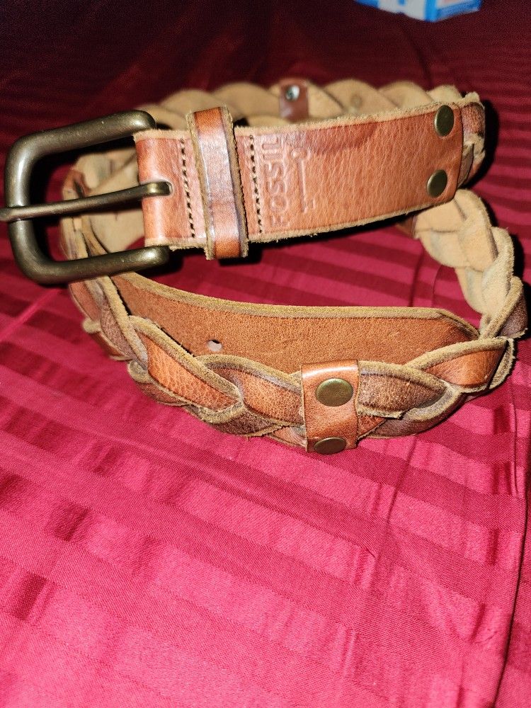 Fossil Leather Belt - photo 4