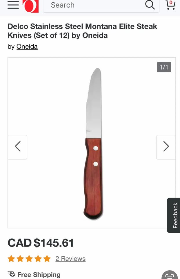 Steak knives (Set of 12) Oneida - photo 2