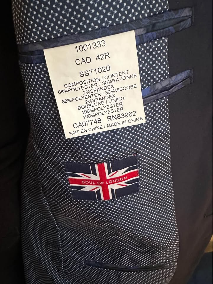 SOUL OF LONDON Men’s suit jacket - photo 3