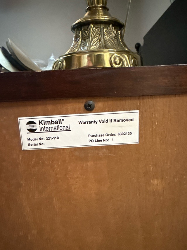 Kimball Armoire + 2 Bedside Tables - photo 4