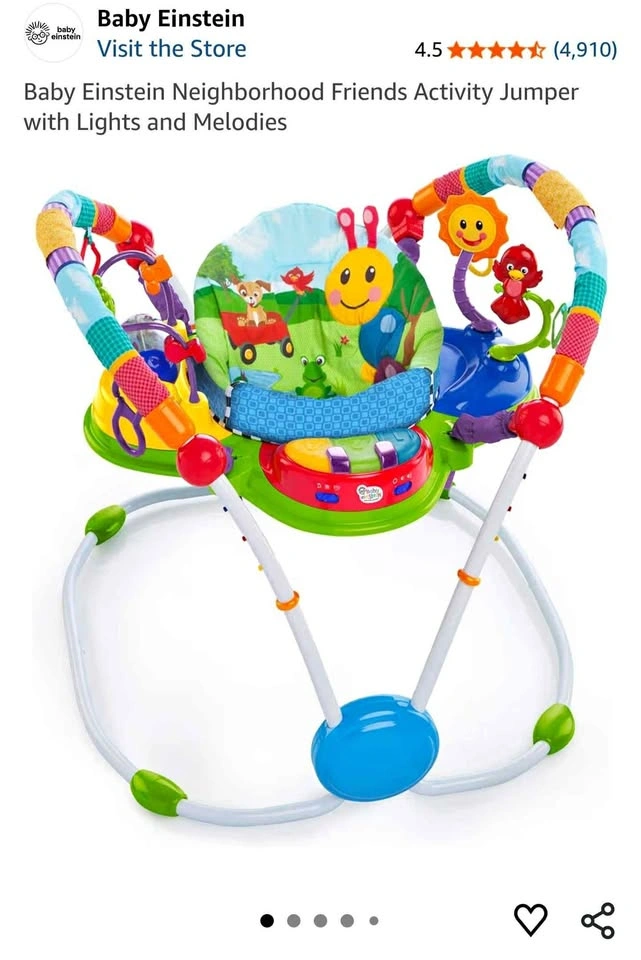 Baby Einstein Neighborhood Friends Activity Jumper