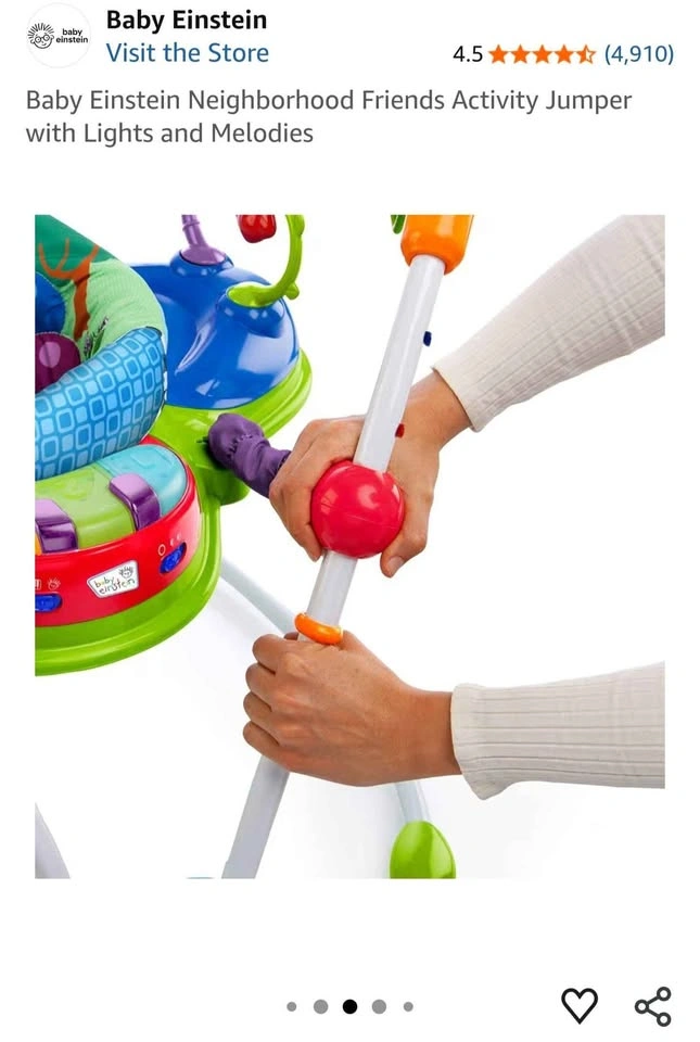 Baby Einstein Neighborhood Friends Activity Jumper - photo 3