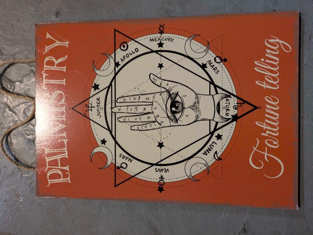 Fortune Teller Sign