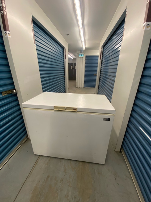 WHITE COMPACT CHEST FREEZER