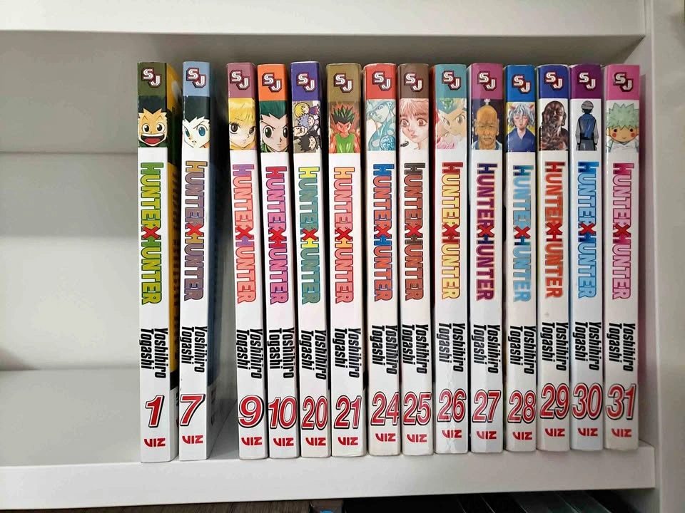 Hunter X Hunter Manga Singles Lot (14 Volumes)