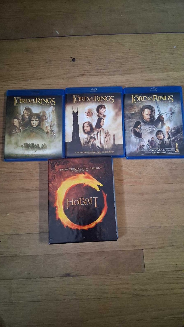 Lord of the Rings and The Hobbit Blu-ray Set