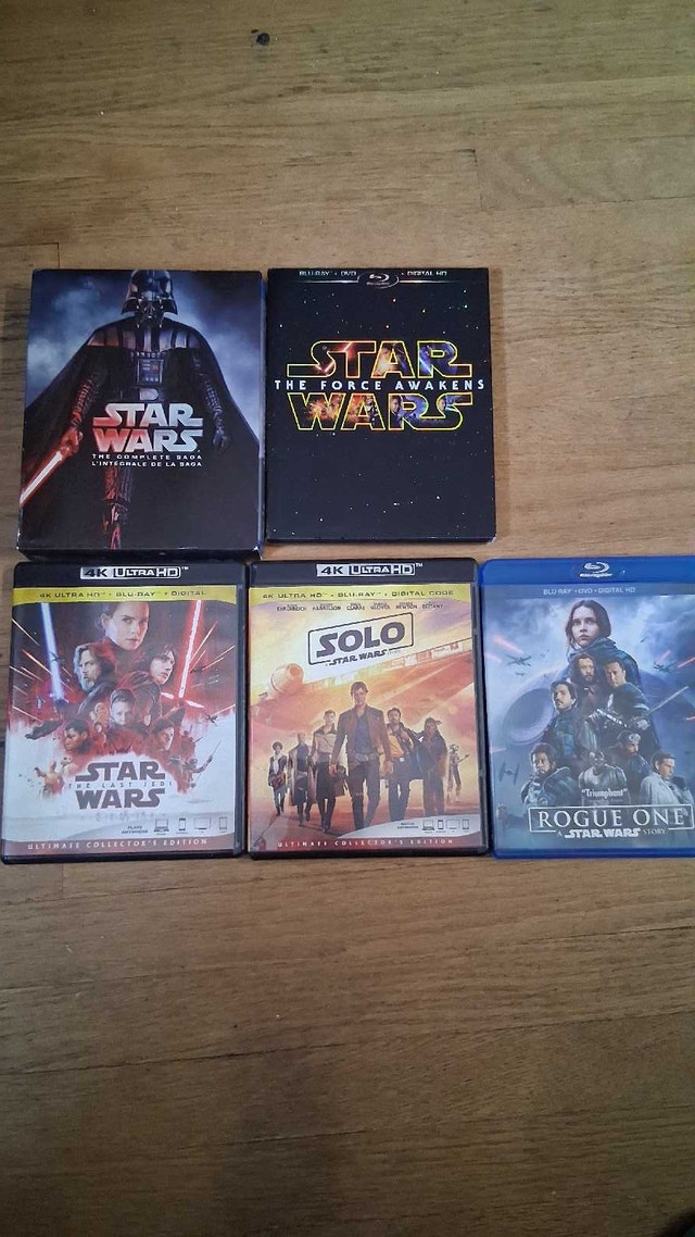 Star Wars Blu-ray and 4K Bundle