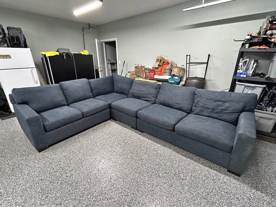Crate & Barrel Axis II Sectional Couch