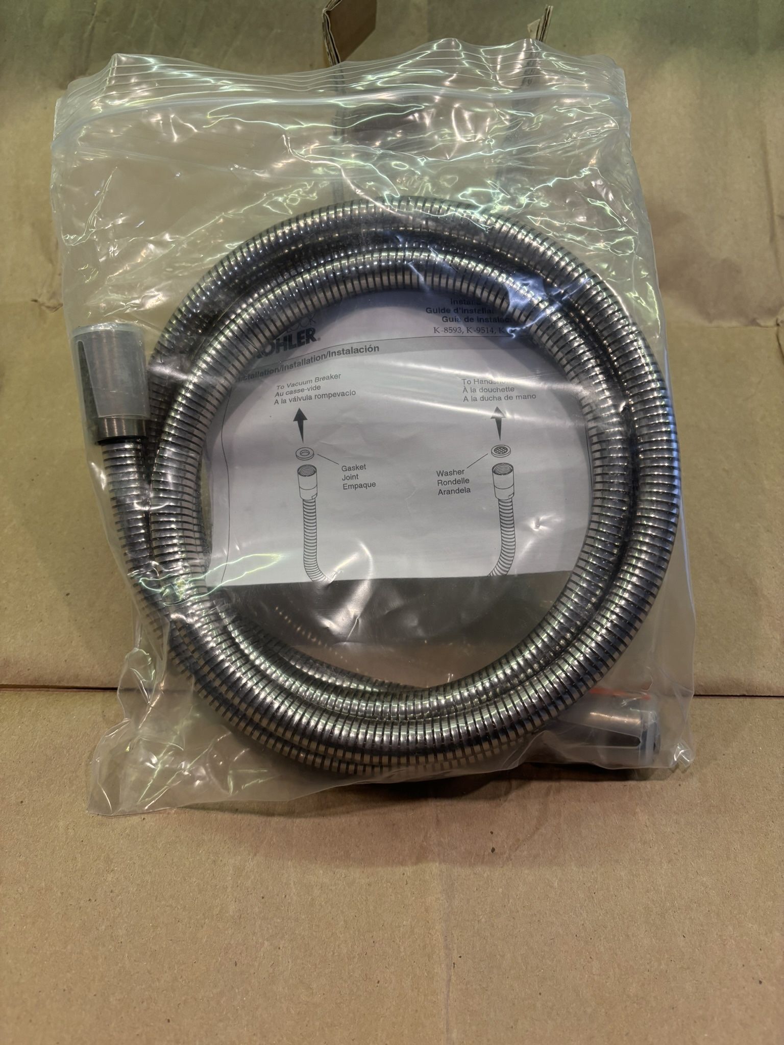 Kohler Awaken 72 inch Shower Hose. Brushed Nickel. 45981-BN - photo 4