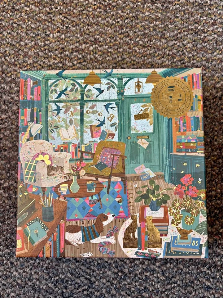 500pc Galison Puzzle - Bookshop Afternoon