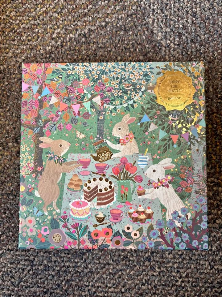 500pc Galison Puzzle - Spring Tea Party