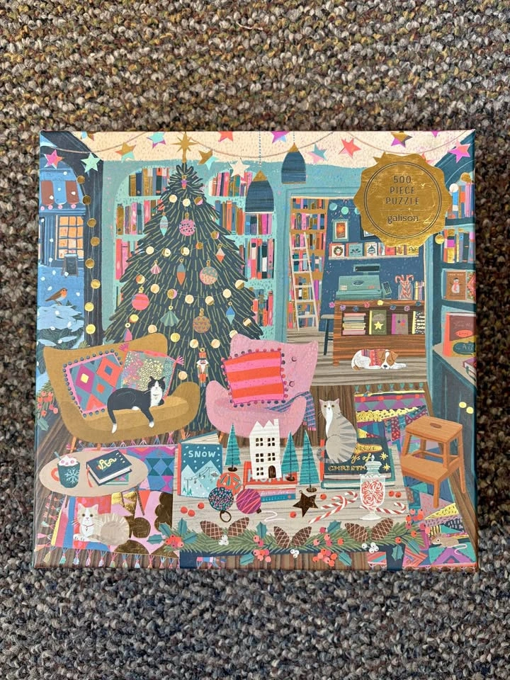 500pc Galison Puzzle - Season's Readings