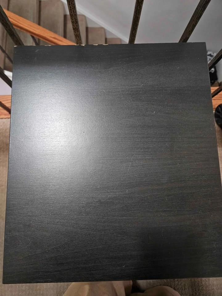 Black Malm Side Table - photo 2