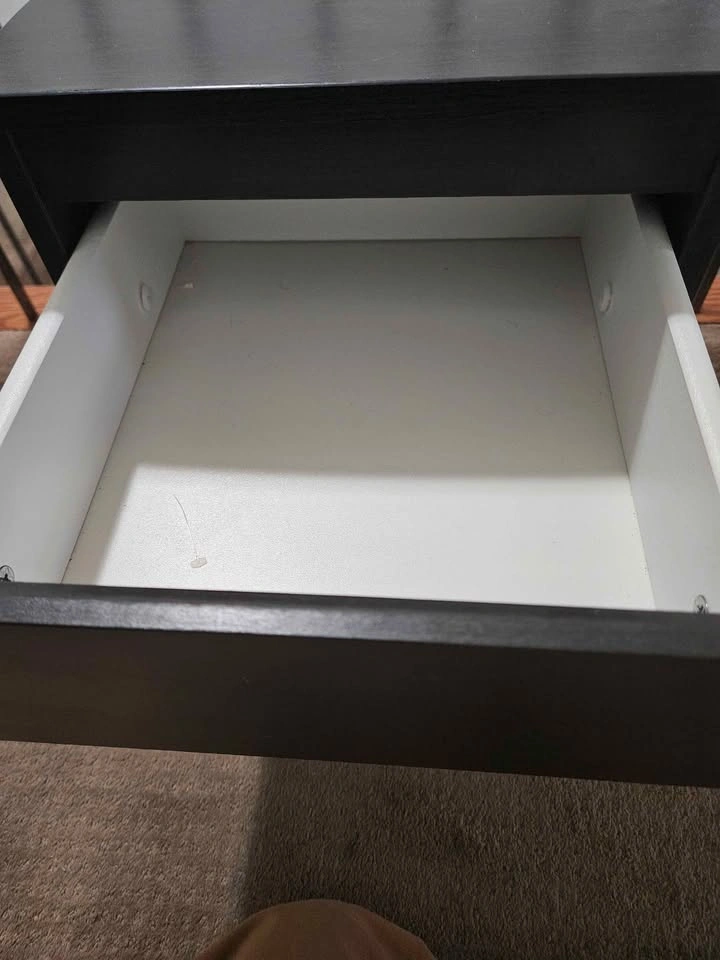 Black Malm Side Table - photo 3