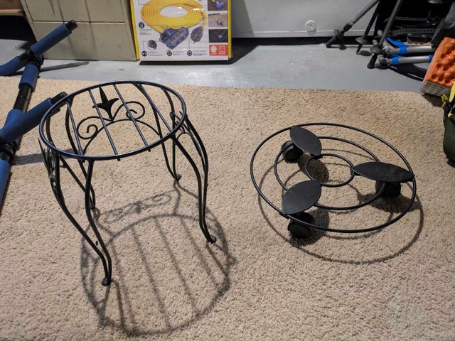 Plant Stand And Wheeled Stand