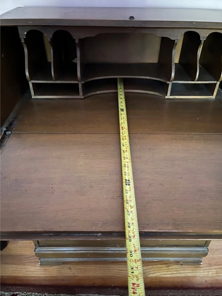 Vintage Wooden Secretary Desk/Dresser - photo 4